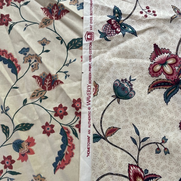 Waverly fabric. "Hometown" and "Belle" 100% cotton - Picture 6 of 9